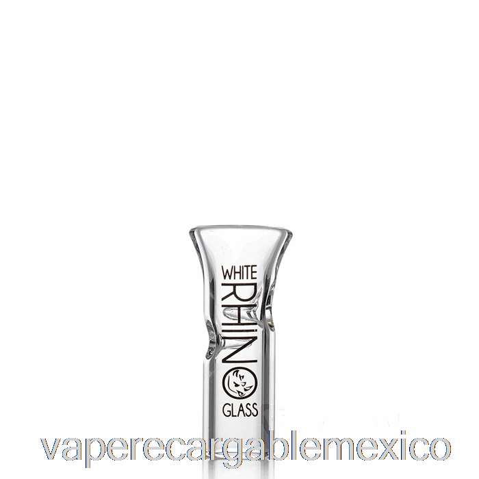Vape Recargable Puntas De Vidrio De Rinoceronte Blanco Punta De Vidrio Plano [xl]